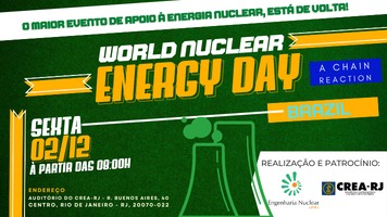 25 11 PEN III World Nuclear Energy Day A chain Reaction Notícias